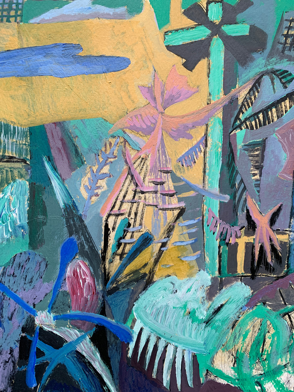 "Guards of the Devotional", Original Painting