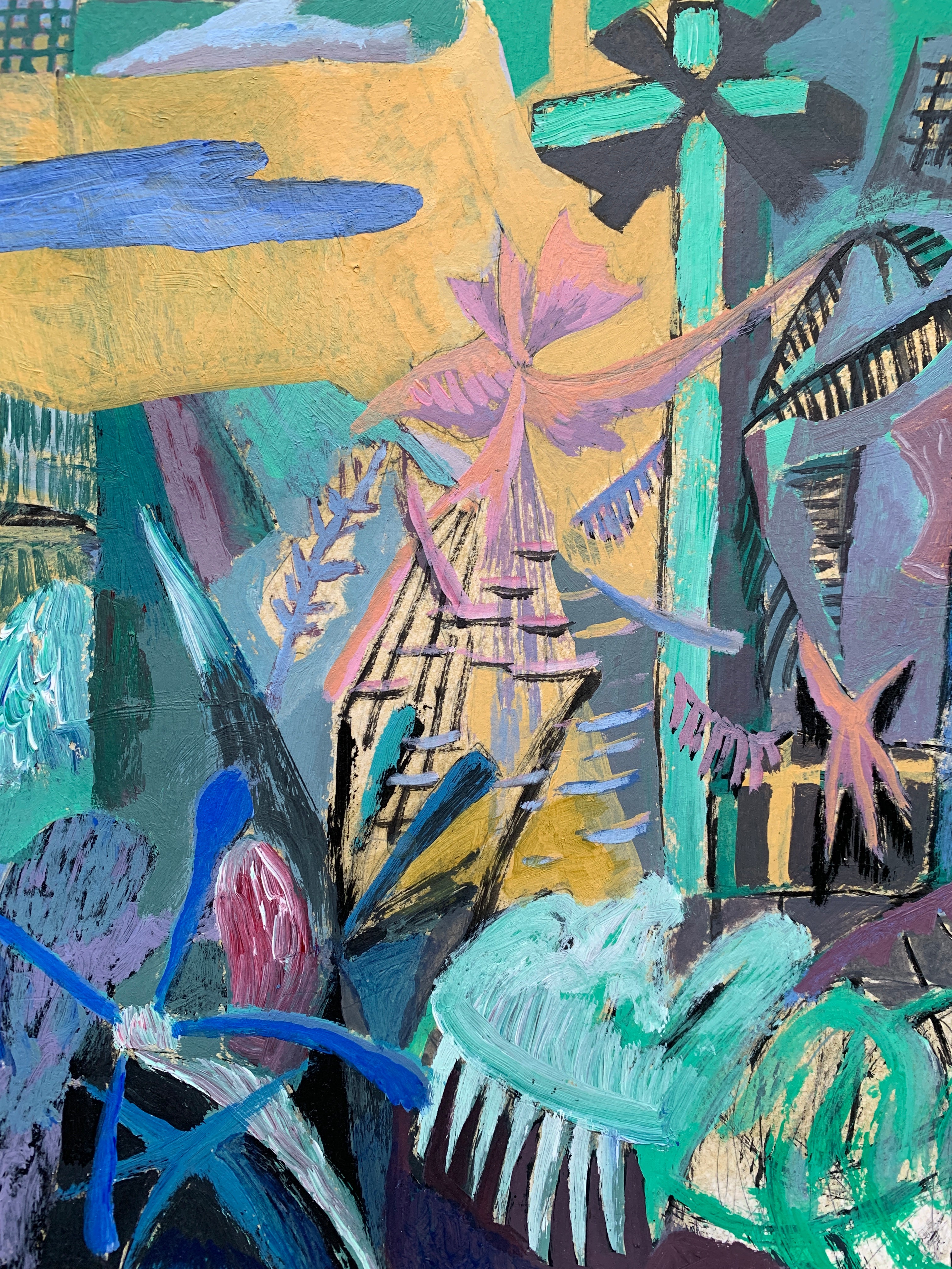 "Guards of the Devotional", Original Painting